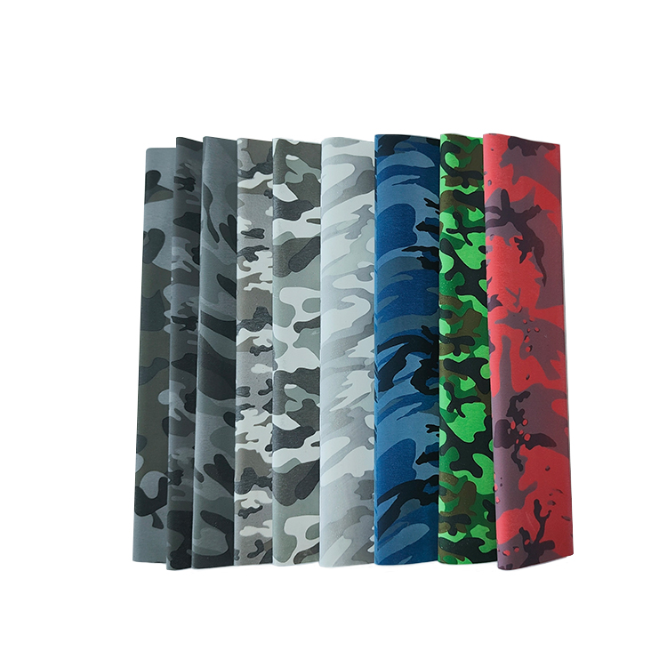 Anti slip camouflage heat shrink tubing